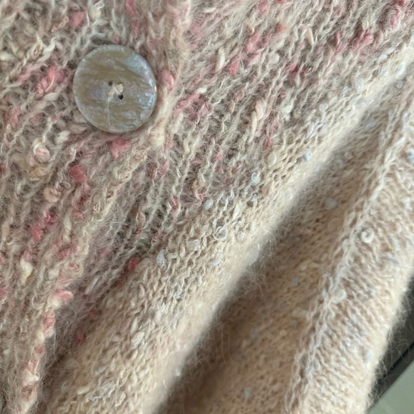 Angora Wool Cowichan style very very oversized XL Angora vintage handmade GUC - Picture 9 of 17